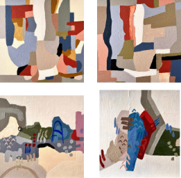 Quadros de Giovana Hultmann por RIVISO GALERIA